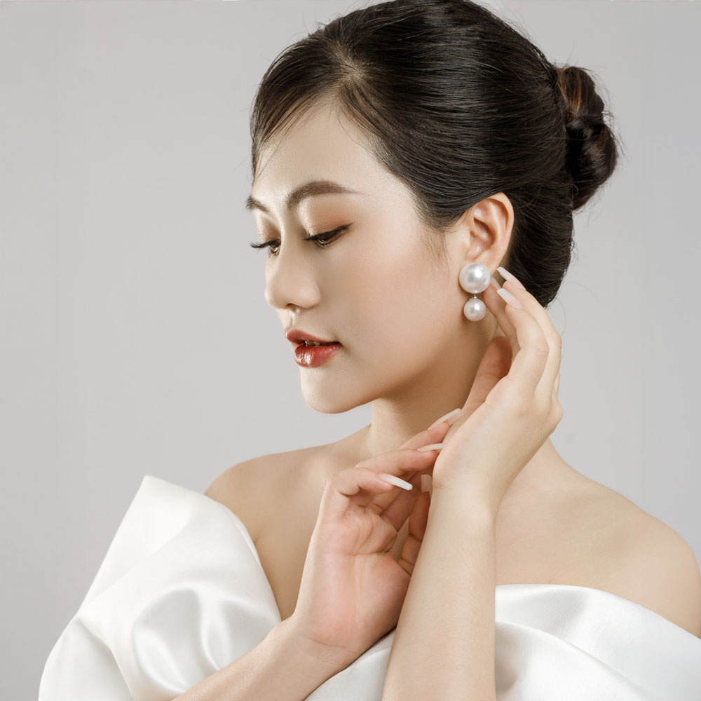 Makeup Cô Dâu Cho Cô Nàng Sở Hữu Làn Da Ngăm với Tone cam đất
